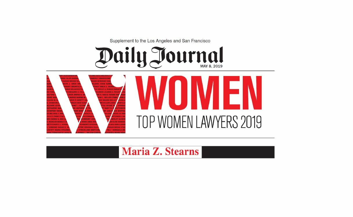 Maria Stearns Of Rutan & Tucker Named To Daily Journal’s List Of ...